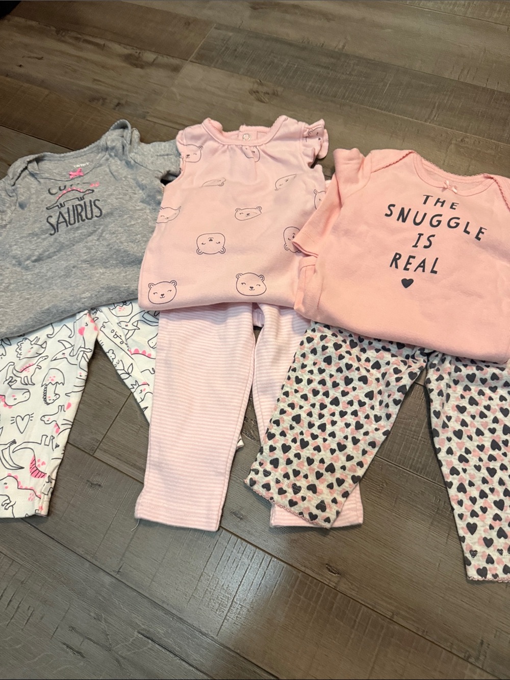 Carter's Pink Baby One-Piece Bodysuit